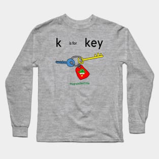k is for key Long Sleeve T-Shirt